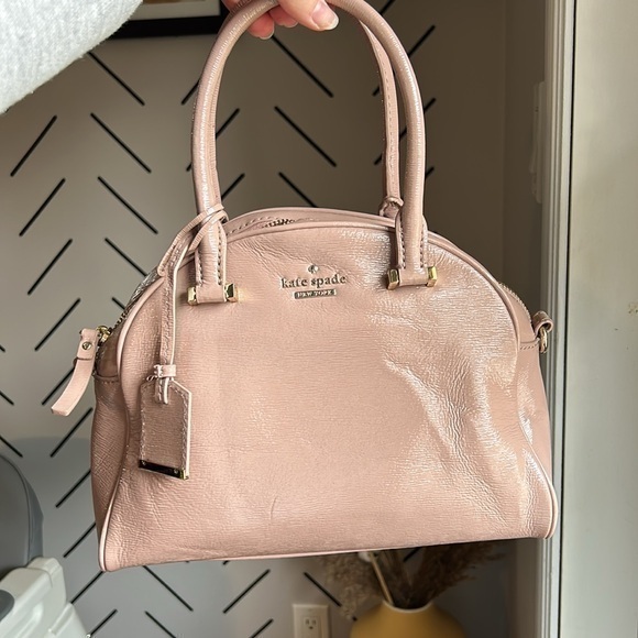 kate spade Handbags - Kate Spade  Cedar Street Small Pearl Patent Leather Rosewater Women Bag
